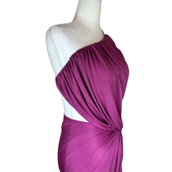 NERVI For Fwrd Luce Dress in Purple IT 36 New womens Long Maxi Gown - Picture 8 of 11